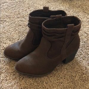 Chocolate Brown Booties